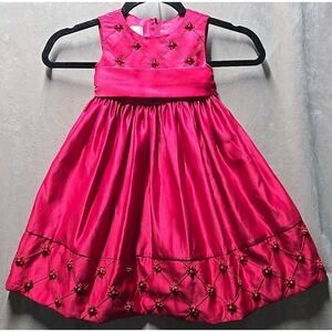 Cinderella Brand‎ Toddler Christmas Holiday Formal Wedding Red Dress Size 2/2T